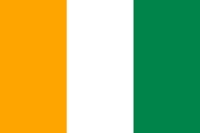 コートジボワール共和国の国旗