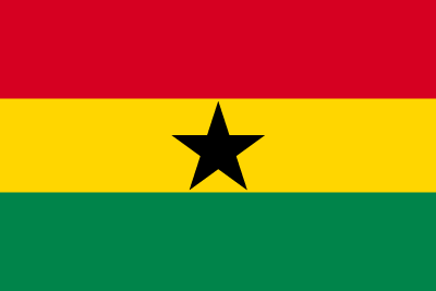 ガーナ共和国の国旗