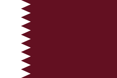 カタール国の国旗